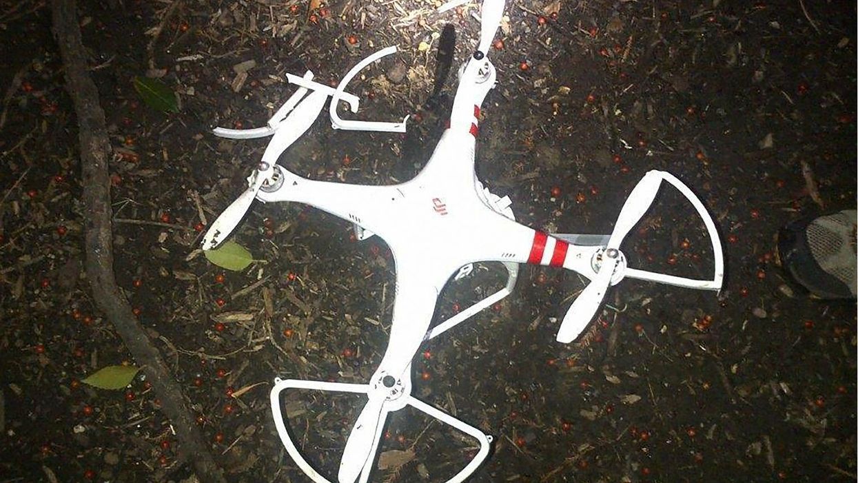 The drone crashed onto the White House lawn on 26 Jan