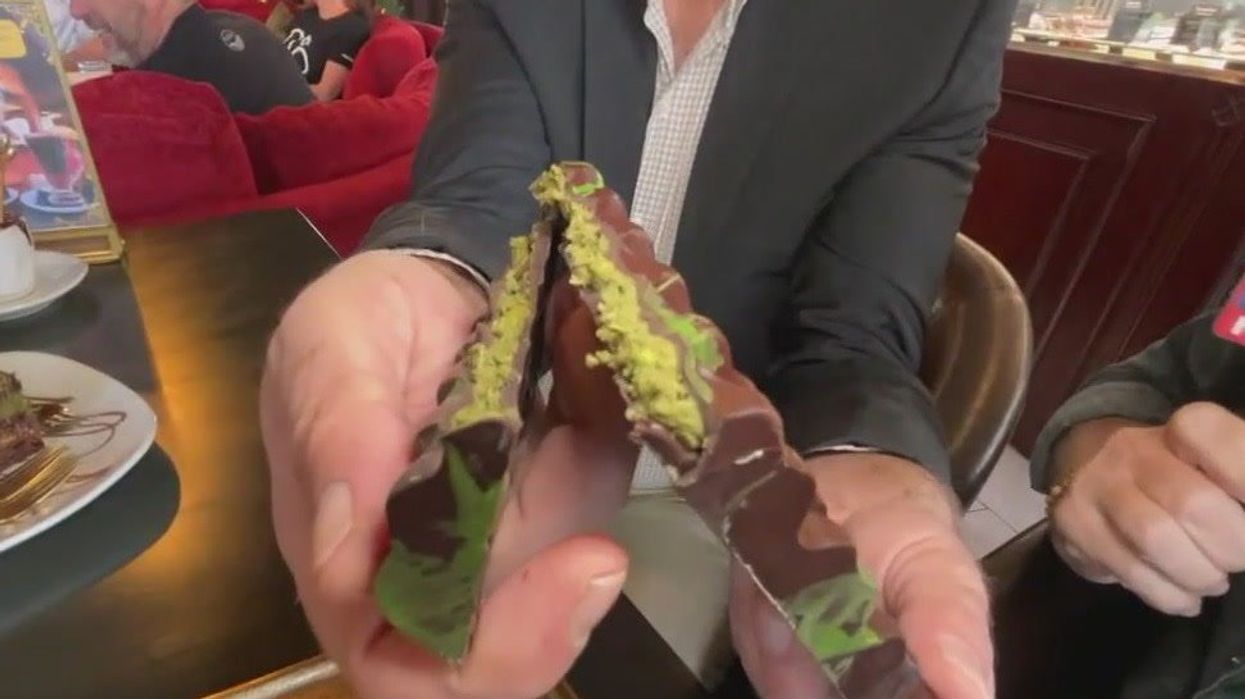 A major supermarket brand is now selling their own version of Dubai chocolate