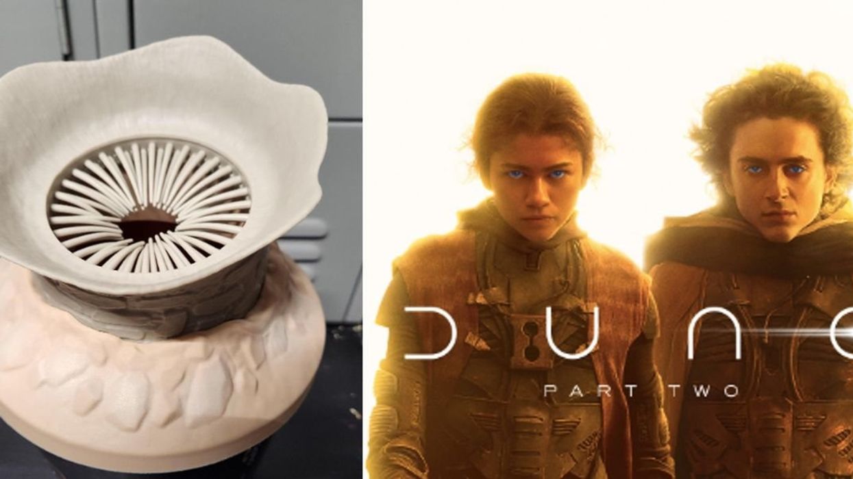 Denis Villeneuve had a 2 word response to the viral Dune popcorn bucket