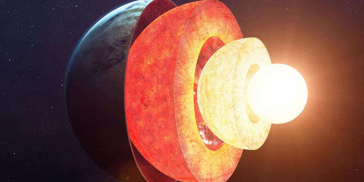 Uralte Formationen, die um den Erdkern gewickelt sind, wurden entdeckt Uralte Formationen, die um den Erdkern gewickelt sind, wurden entdeckt