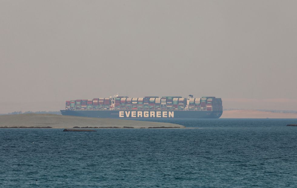 <p>The Ever Given blocked the important trade route The Suez Canal for six days causing Qanon into overdrive for explanations</p>