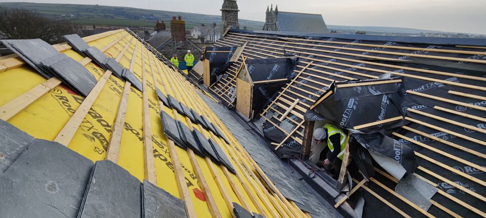 King Arthur’s Great Halls made watertight after first major repairs in 90 years