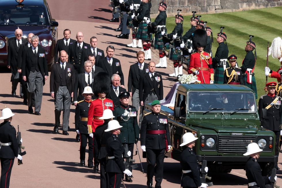 The Funeral Of Prince Philip, Duke Of Edinburgh Is Held In Windsor