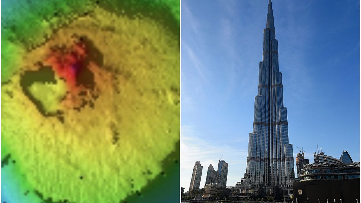 Ancient structure twice the size of world's tallest building discovered deep in the pacific