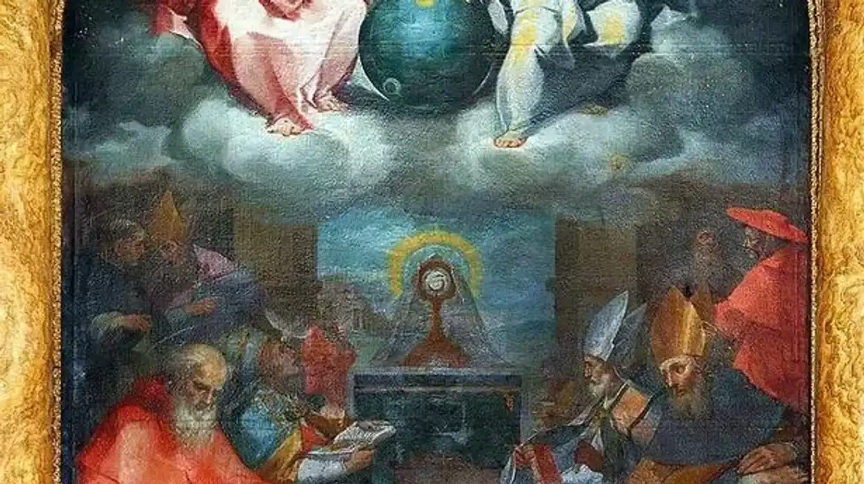 Art fans shocked after spotting 'Sputnik satellite' in 400 year old religious painting