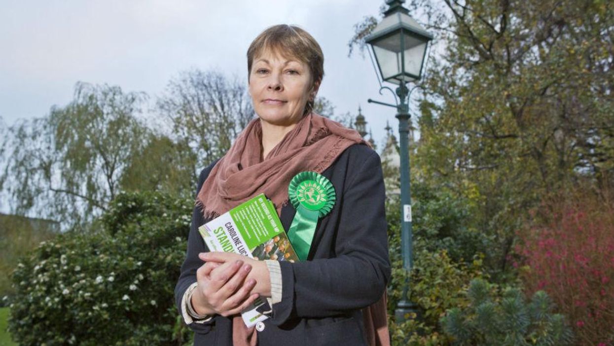 The Green Party's only current MP, Caroline Lucas