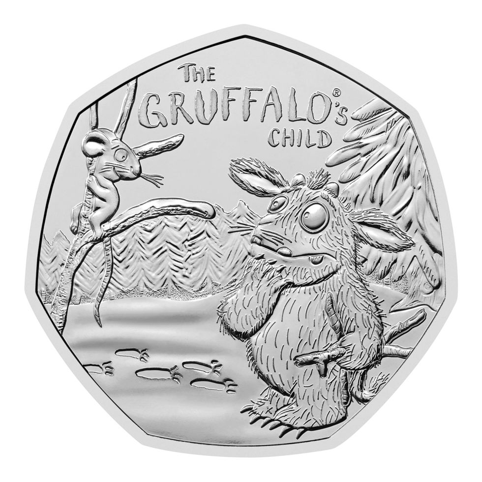 The Gruffalos Child 2024 UK 50p Coin