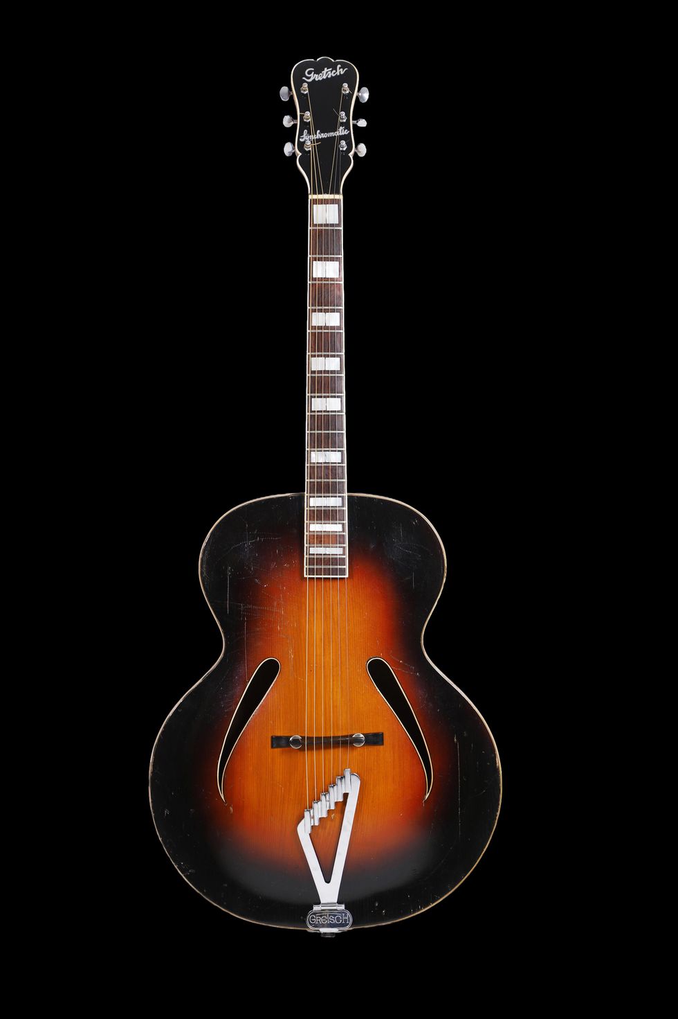 The guitar up for auction