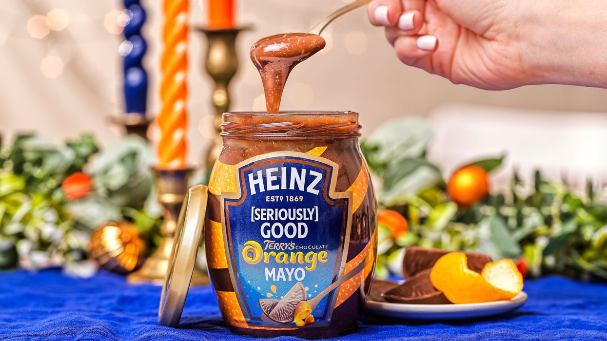 The Heinz Terry’s Chocolate Orange Mayo (Heinz/PA)