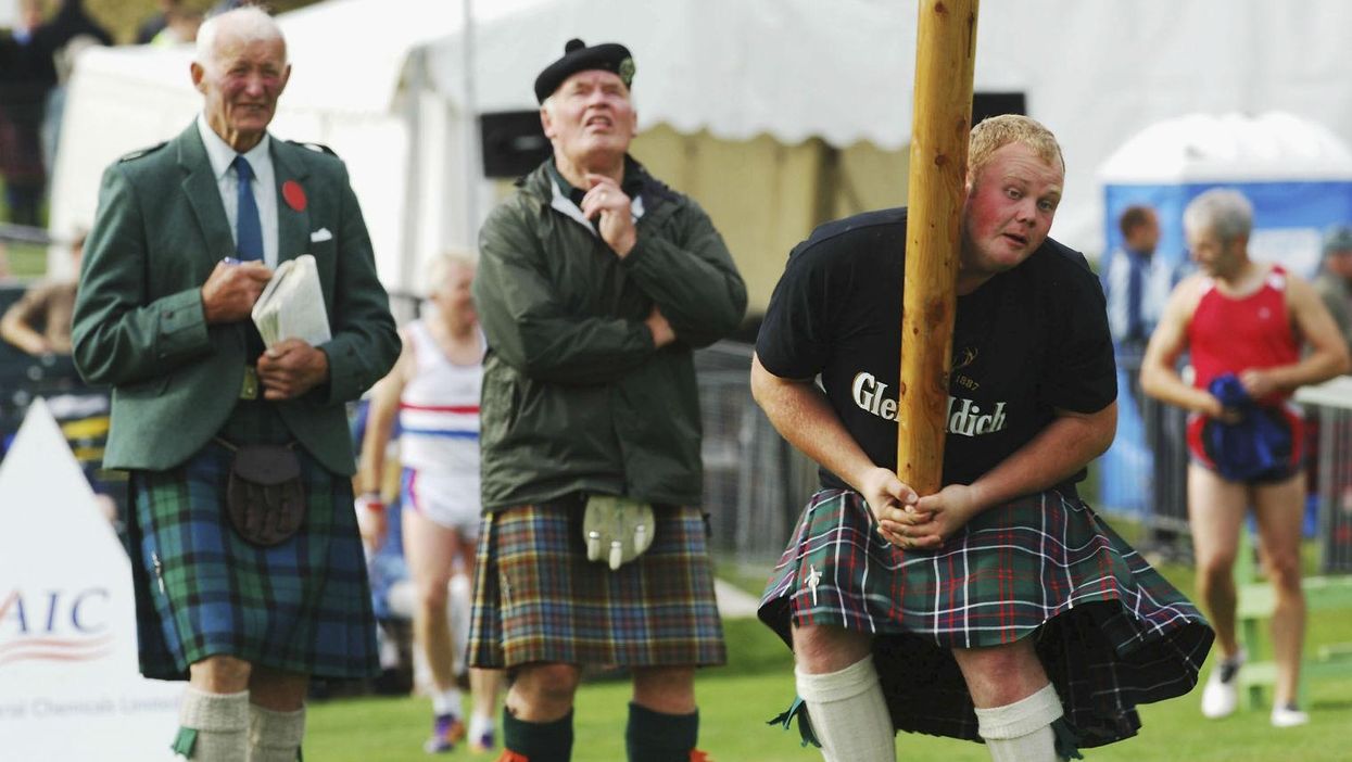 The Highland Games shall henceforth be known as the Strongman Skirt Party
