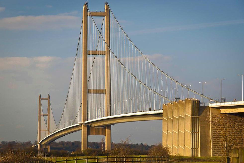 The Humber Bridge, Hull.