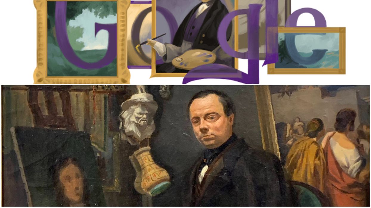 Who is Louis Joseph César Ducornet? The inspiring artist in today's Google Doodle