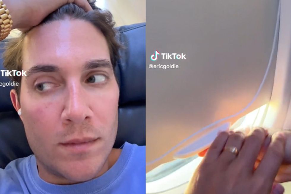 Passenger Physically Stops Woman From Opening Window Shade On A Flight passenger-physically-stops-woman-from-opening-window-shade-on-a-flight