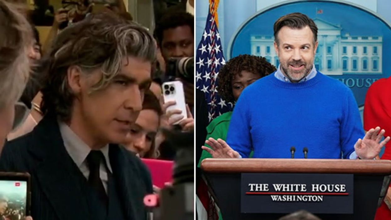 Jason Sudeikis sparks Ted Lasso invasion at White House press briefing