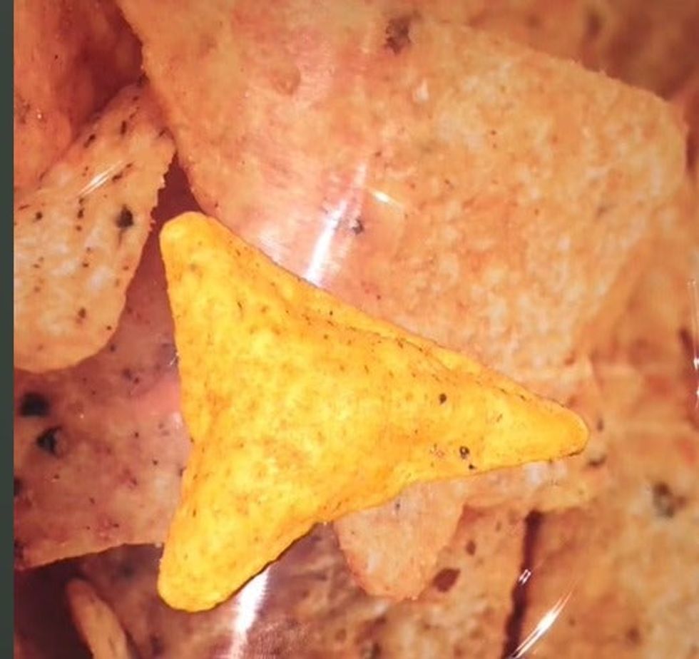 <p>The inflated Dorito</p>