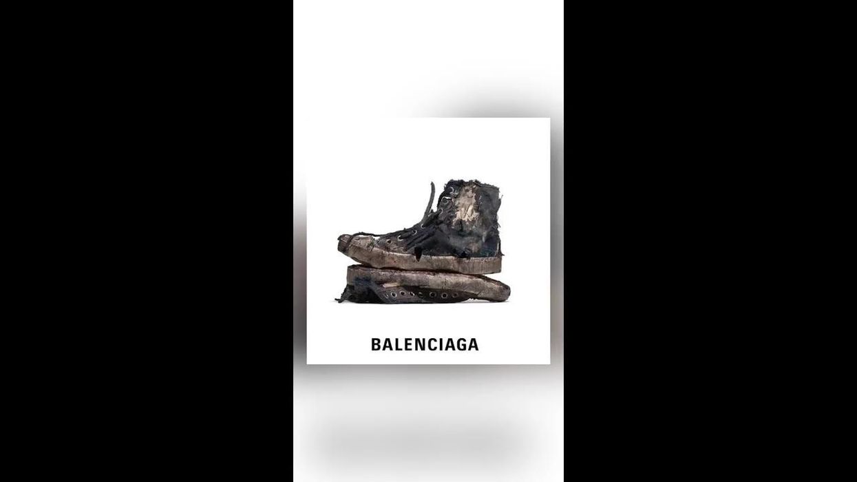 The internet drags new Balenciaga campaign advertising 'rotting' shoes for £1400