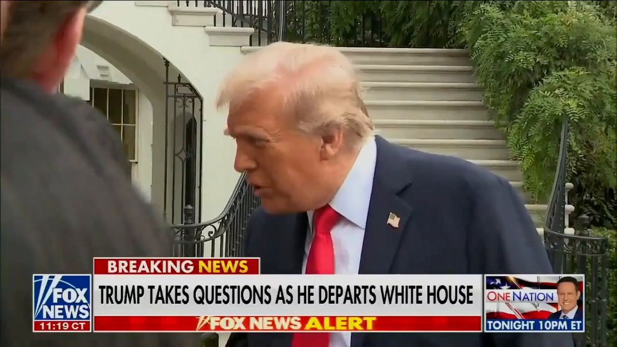 The internet is outraged at how rude Trump was to this reporter