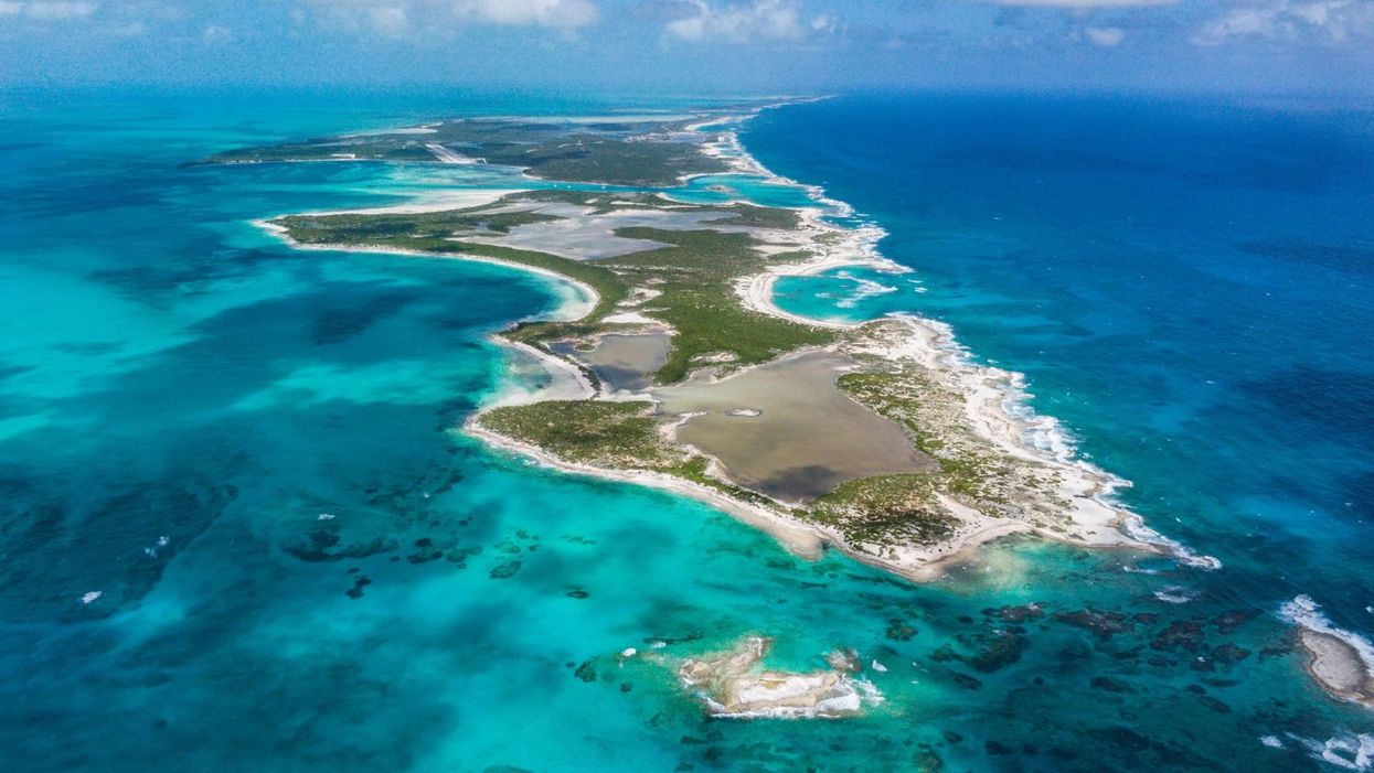 <p>The island up for sale</p>