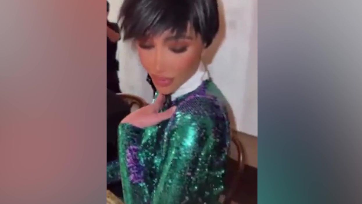 The Kardashians all transformed into Kris Jenner for her birthday and it's iconic
