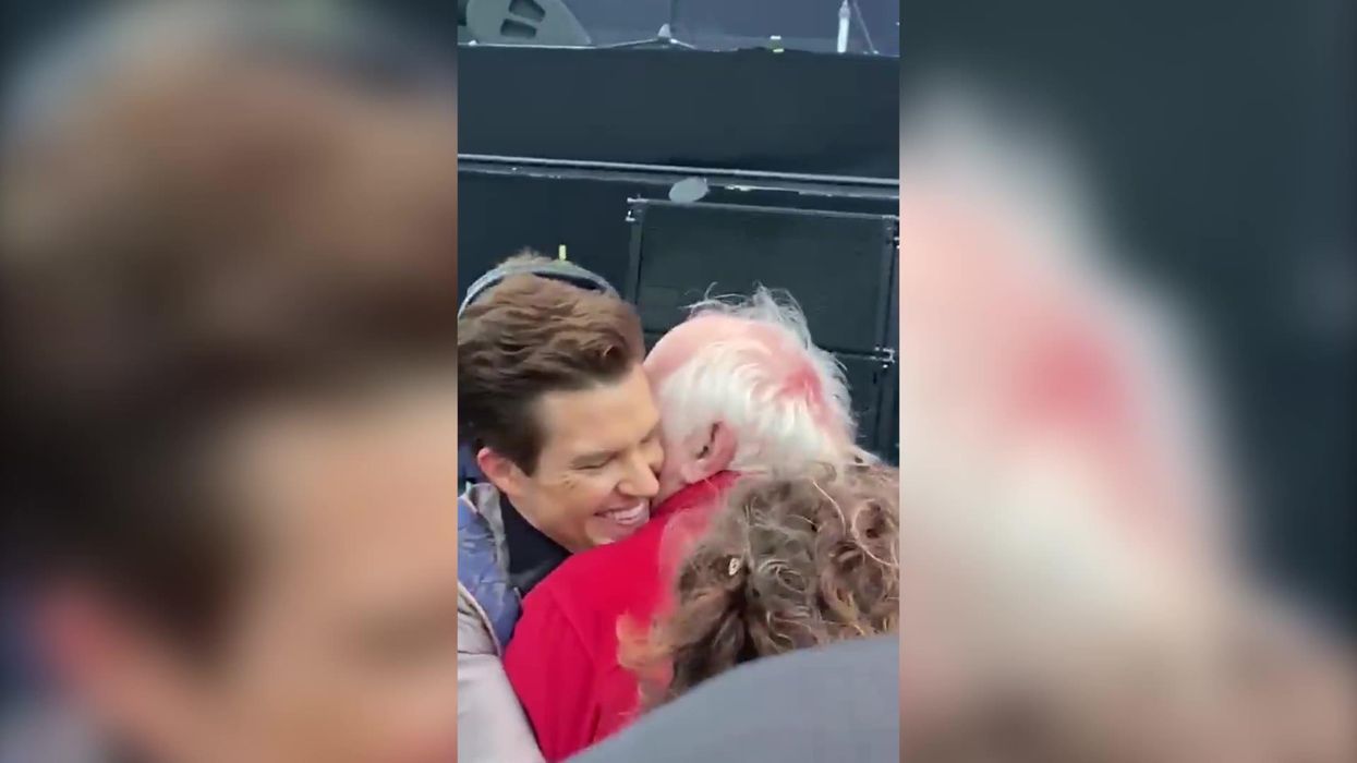The Killers stopped a gig to check on a 67-year-old fan who went crowdsurfing
