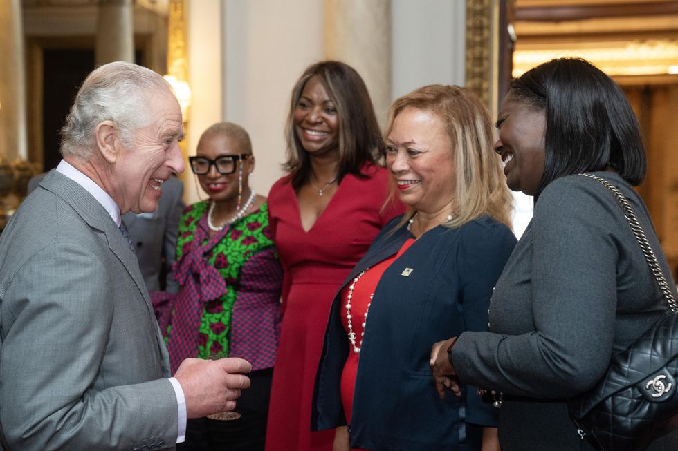 King celebrates influential black Britons at Palace reception