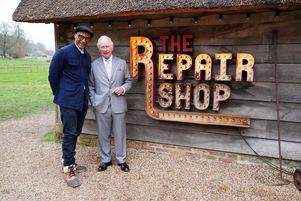 King admits ‘suspense is killing me’ in trailer for The Repair Shop