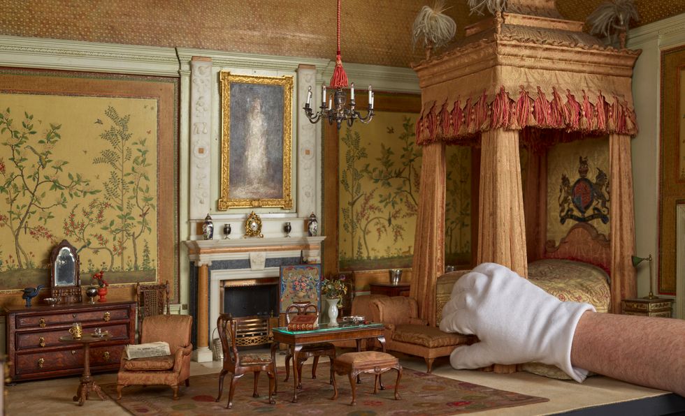 Tiny treasures from Queen Mary’s Dolls’ House go on show at Windsor Castle