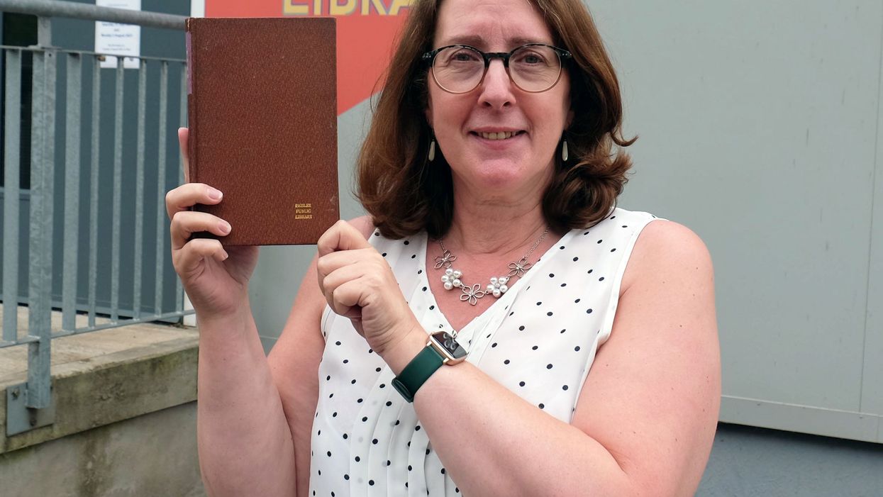 The library book was returned more than 50 years late (Macdonald Media/PA)