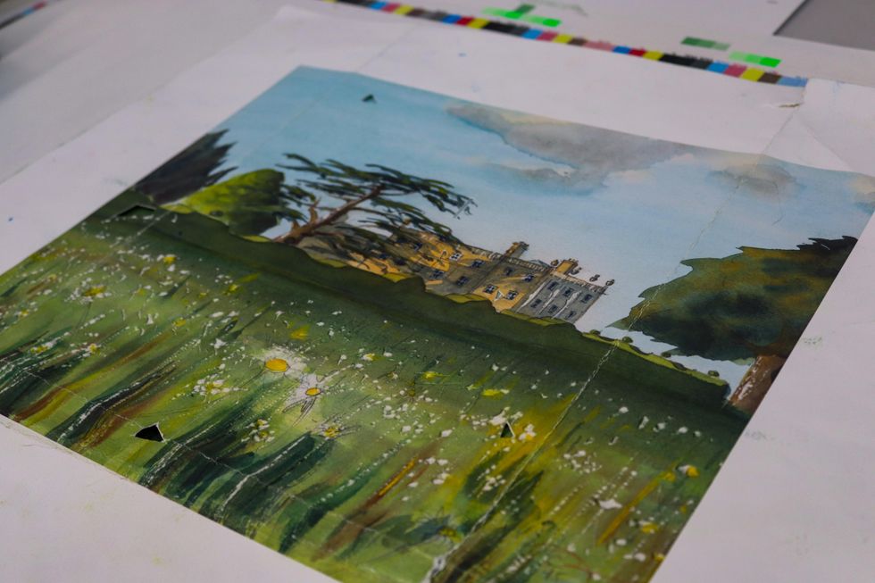 King’s artwork showing ‘deep connection to nature’ goes on sale for £3,500