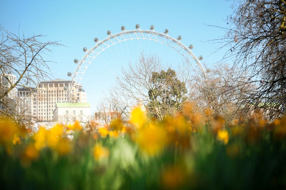UK records warmest day of the year with more spring sunshine in store