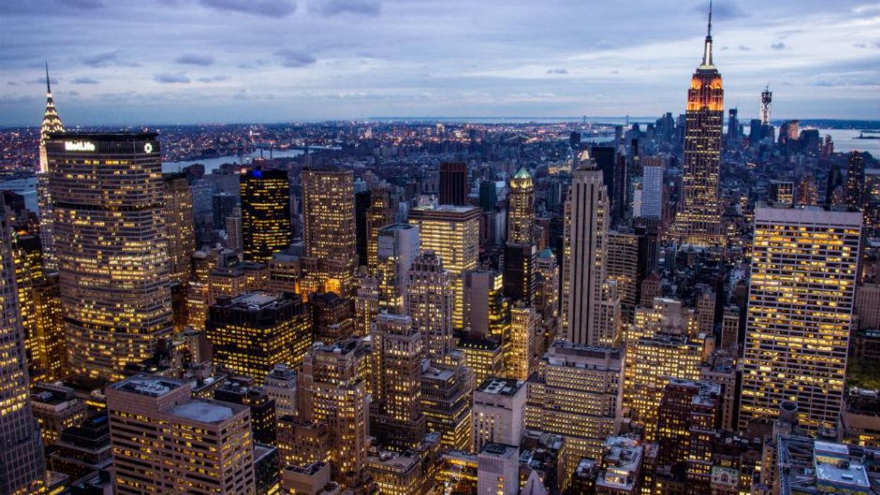 The Manhattan skyline, New York. The United States is still the world's biggest economy according to CEBR