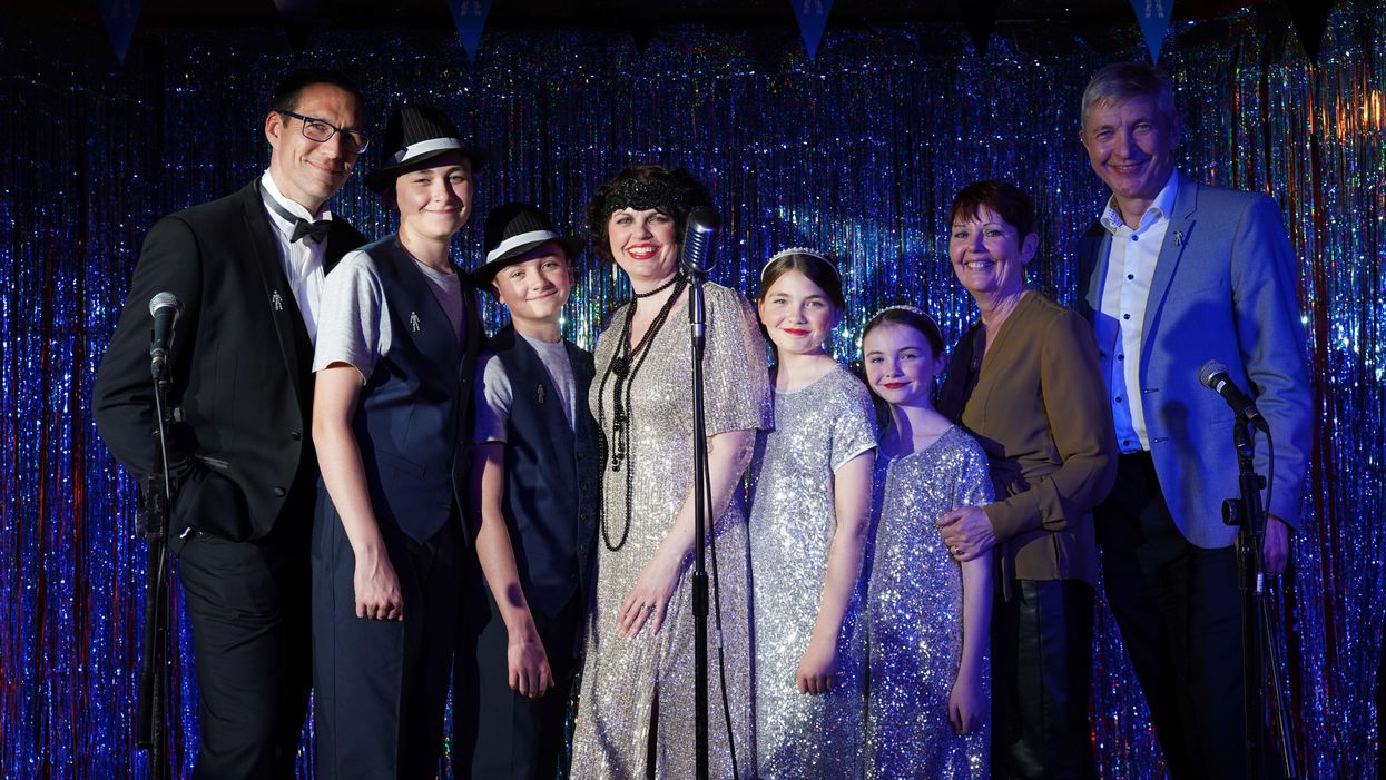 The Marsh family, who went viral in lockdown performing parody songs from their living room, have released a new musical video to raise awareness of prostate cancer (Prostate Cancer UK/PA)