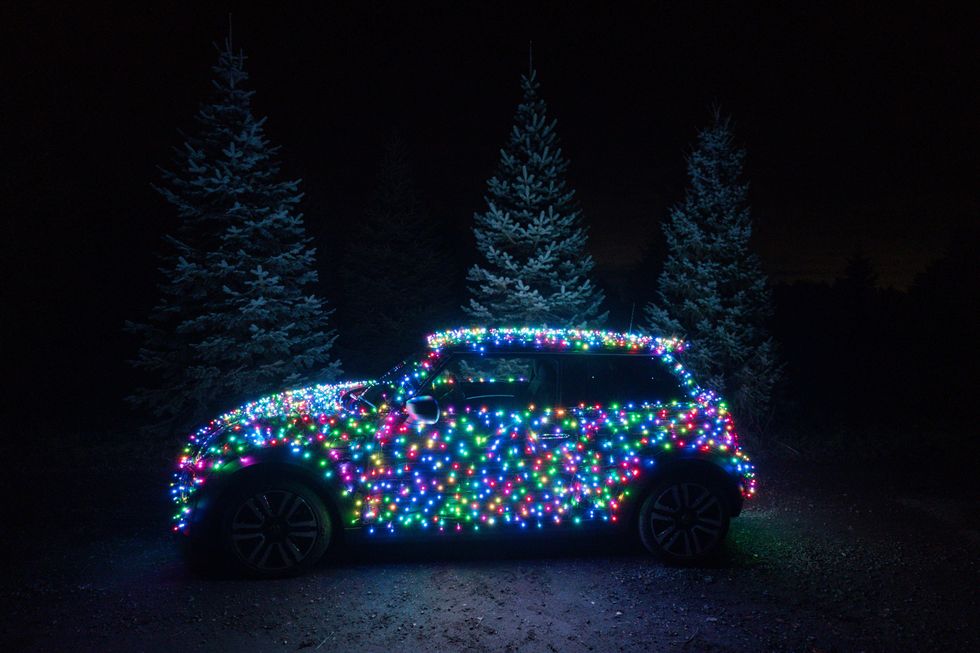 The Mini can take on a variety of colours (Jacob King/PA)