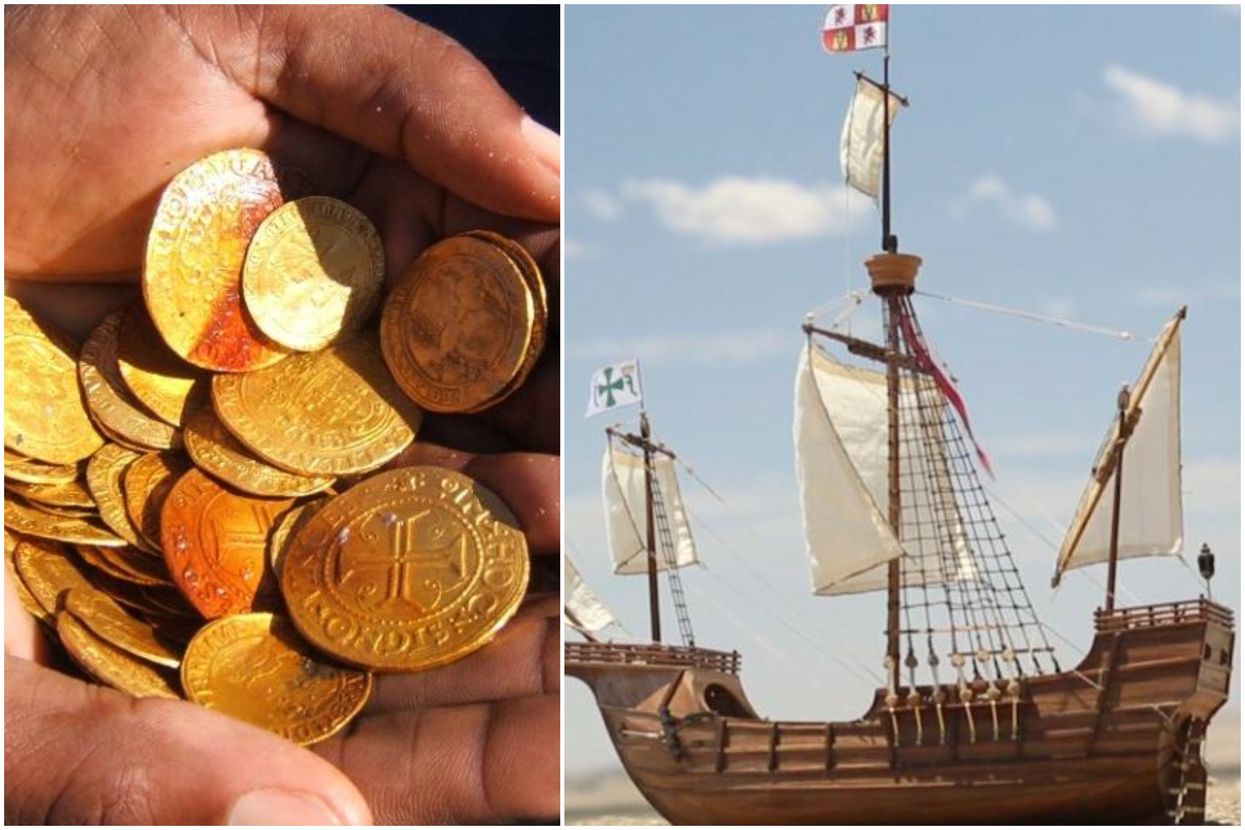 Long-lost shipwreck packed with gold discovered in the African desert