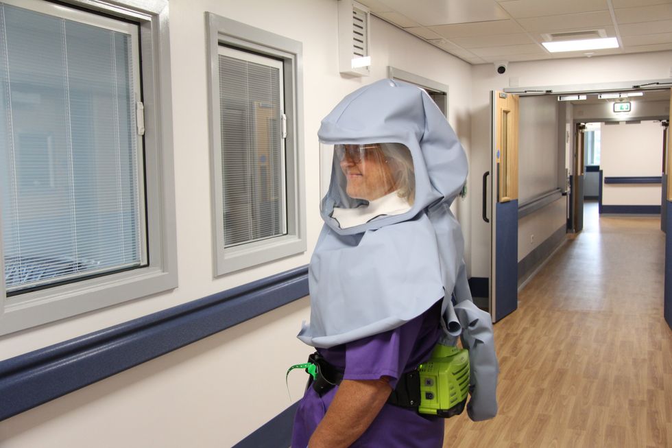 The Morecambe Bay Hood has been described as a \u2018game-changer\u2019 by hospital staff (BAESystems/PA)