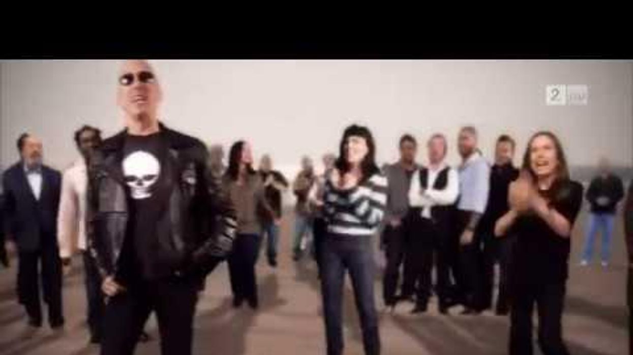 Resurfaced video of random celebs singing 'Let It Be' has to be seen to be believed