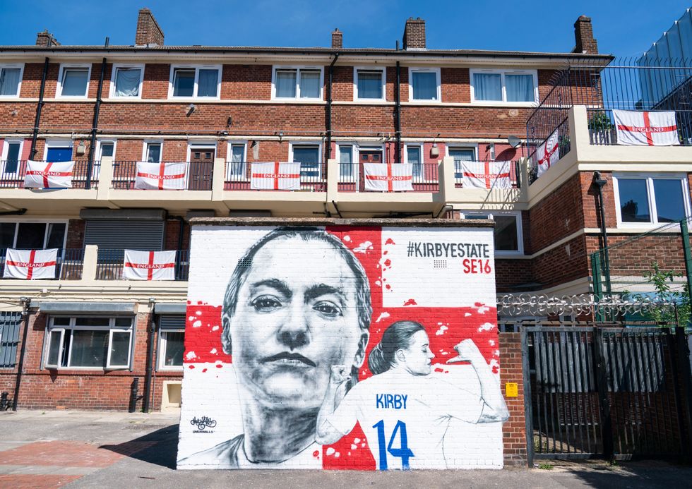 Kirby estate backs namesake Lionesses star with street mural