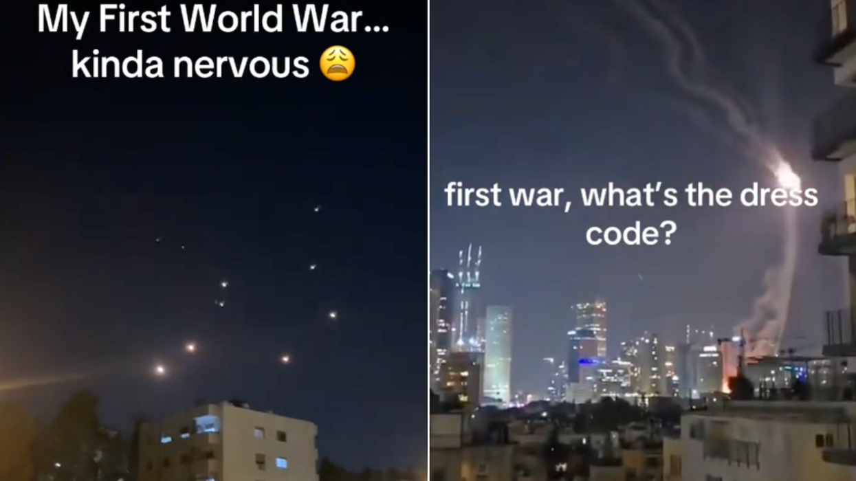 The 'my first war, kinda nervous' trend shows how unserious Gen Z is