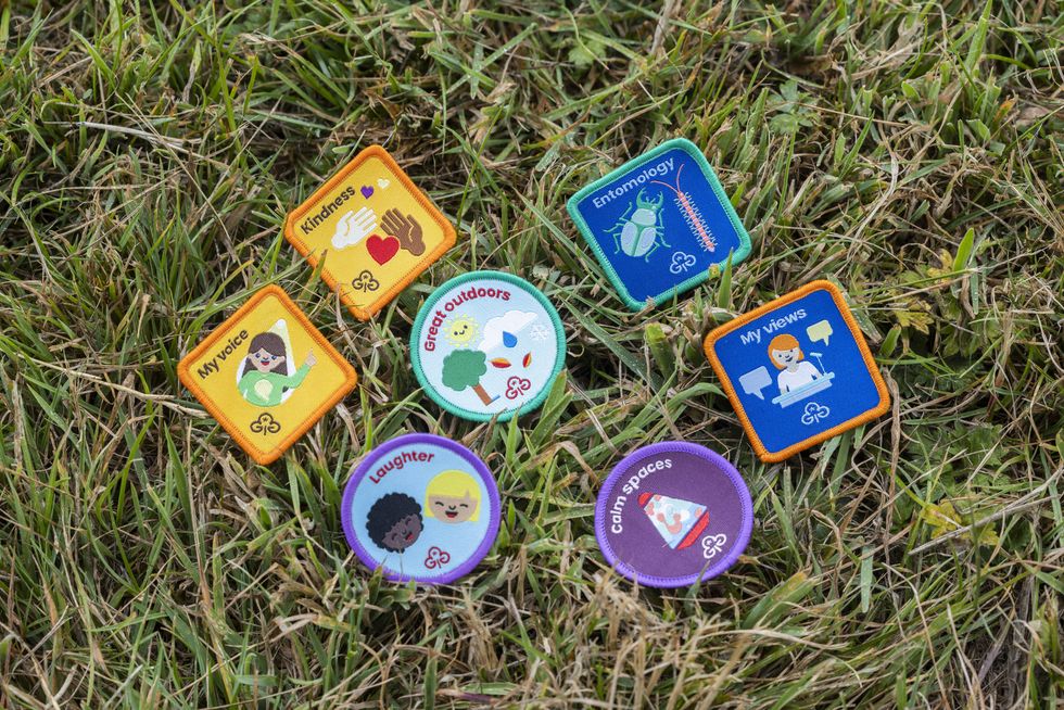 New Girlguiding badges encourage girls to laugh, share and discover