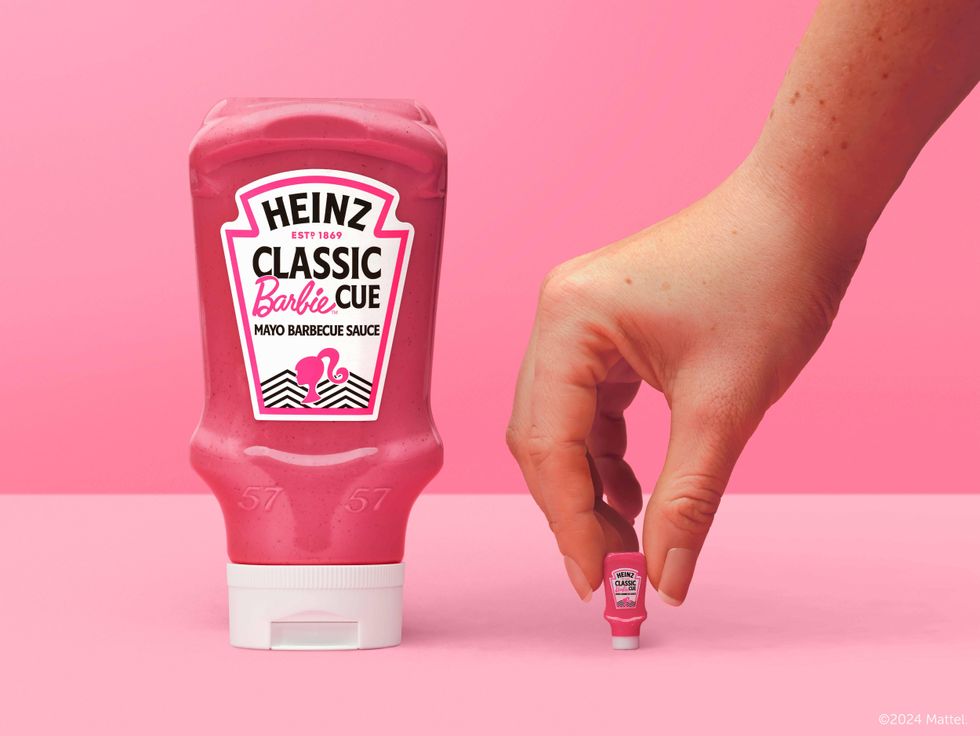 Heinz and Mattel join forces to create pink ‘Barbiecue’ sauce