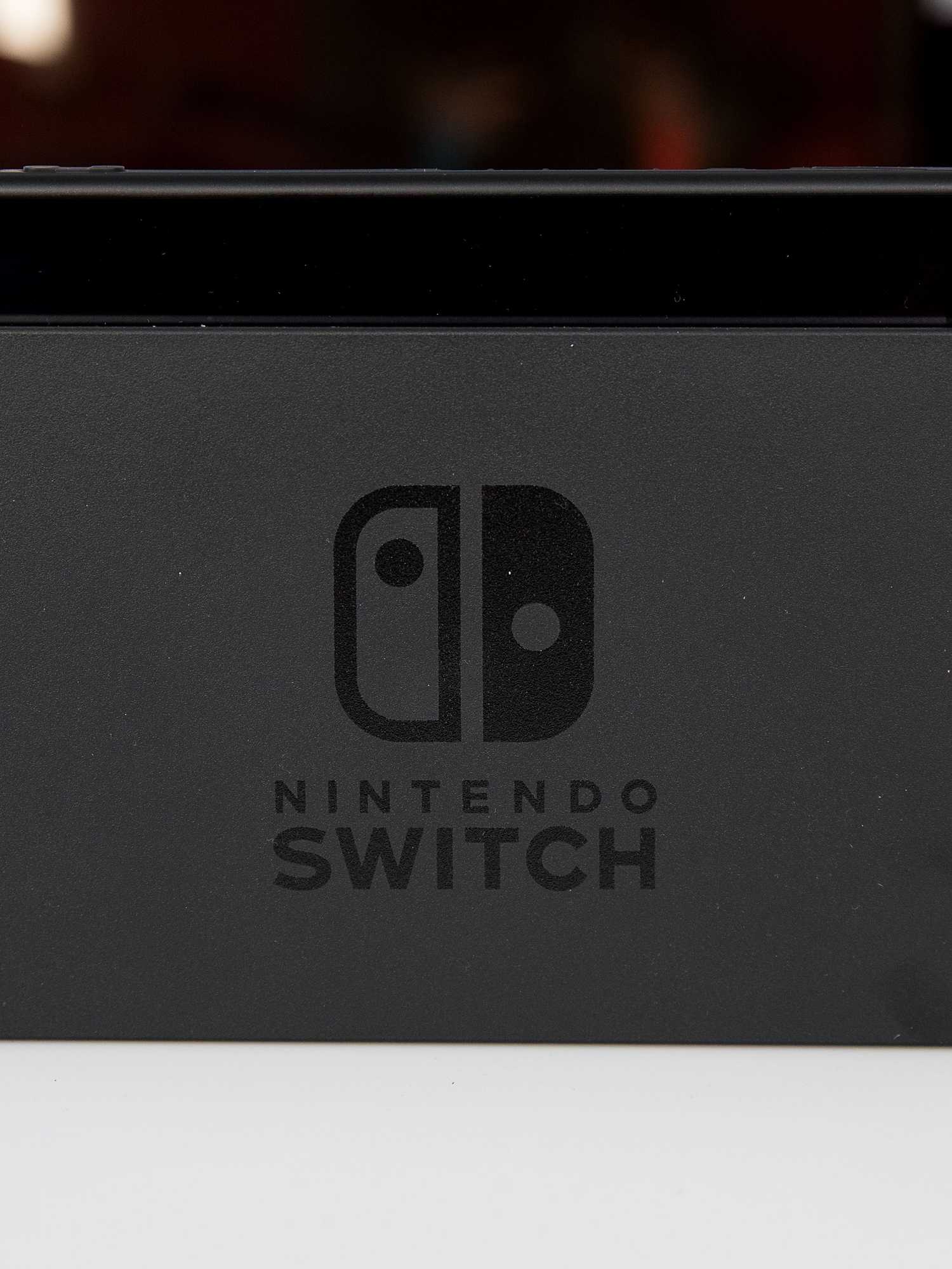 The new Nintendo Switch game console is displayed at a pop-up Nintendo venue in Madison Square Park, March 3, 2017 in New York City. The Nintendo Switch console goes on sale today and retails for 300 dollars