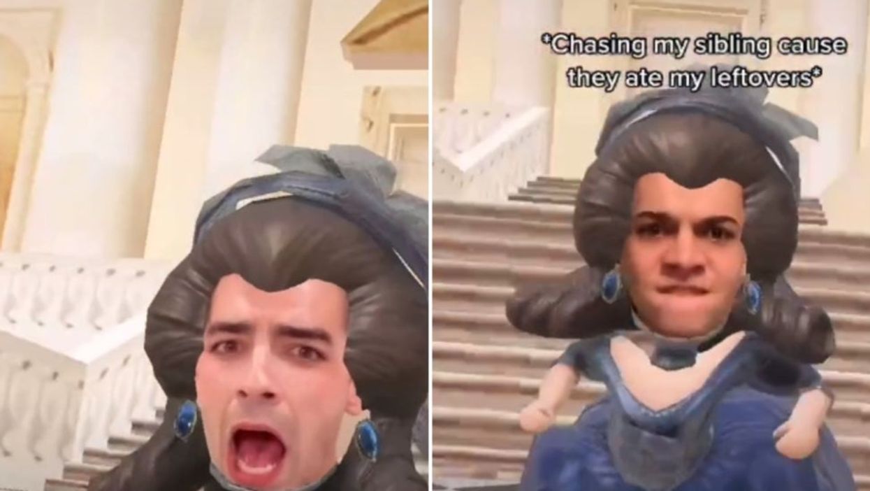 <p>The new “Versailles Run” filter has recently became popular on TikTok</p>