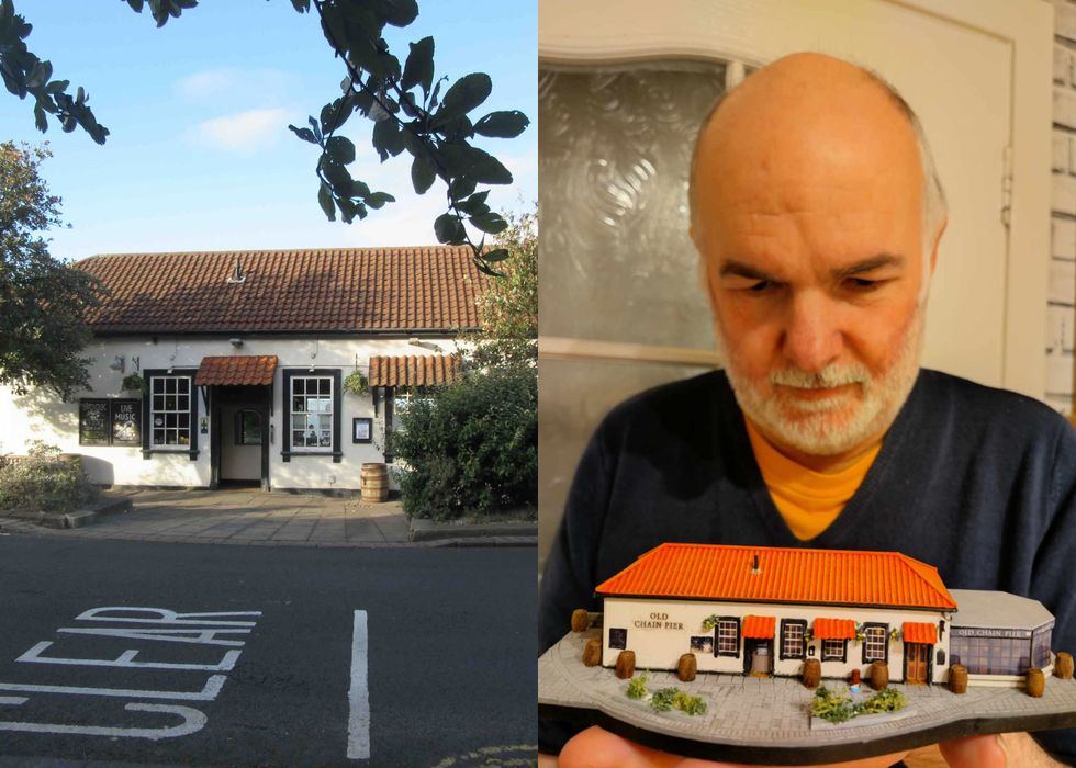 Artist celebrating beauty of Edinburgh’s pubs by recreating them in miniature