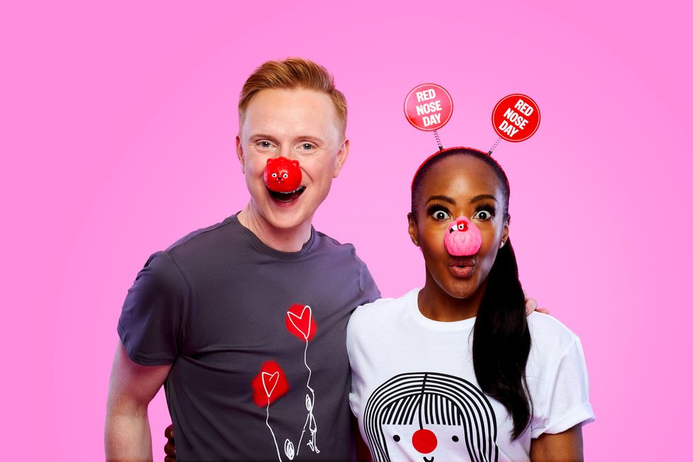 Owain Wyn Evans and Angellica Bell to take on four-day race for Red Nose Day