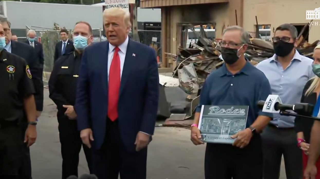 The original owner of the business, it turned out, had declined to become part of Trump's show