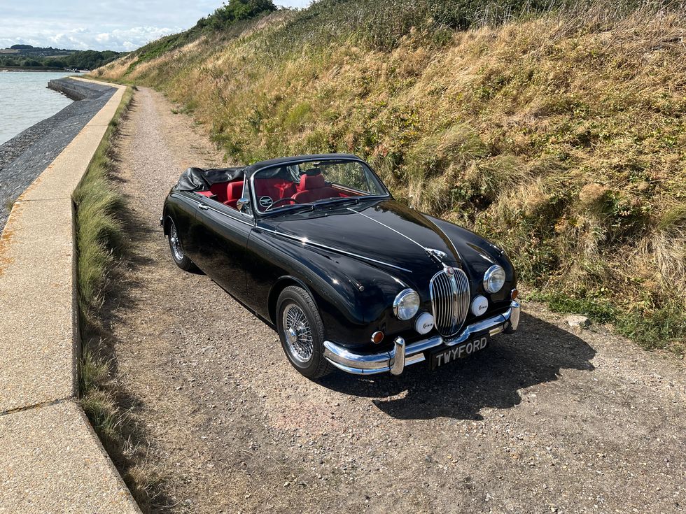 Noel Gallagher’s Jaguar MKII Convertible up for sale