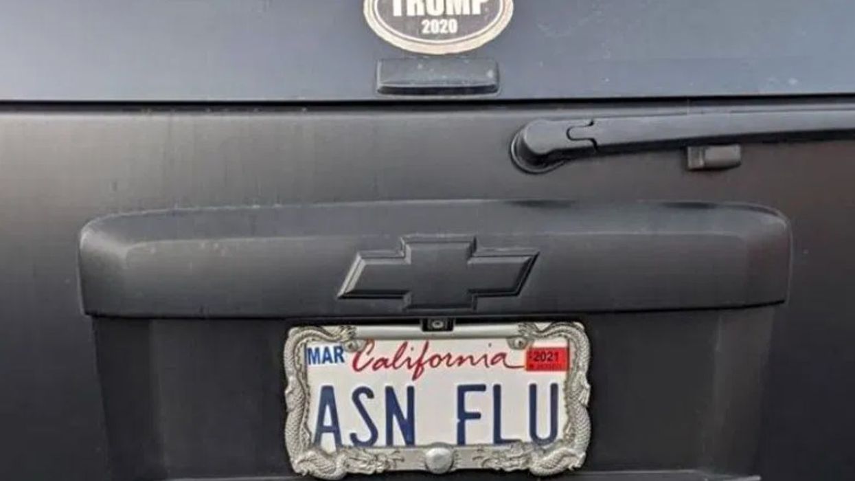 <p>The plate has been met with horror on social media</p>