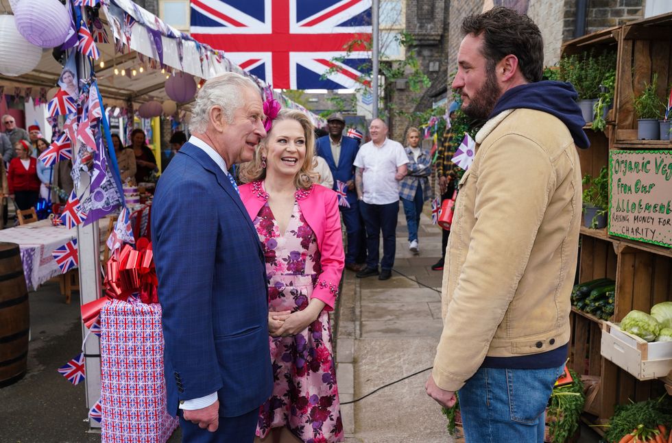 Charles and Camilla celebrate Platinum Jubilee in EastEnders teaser clip