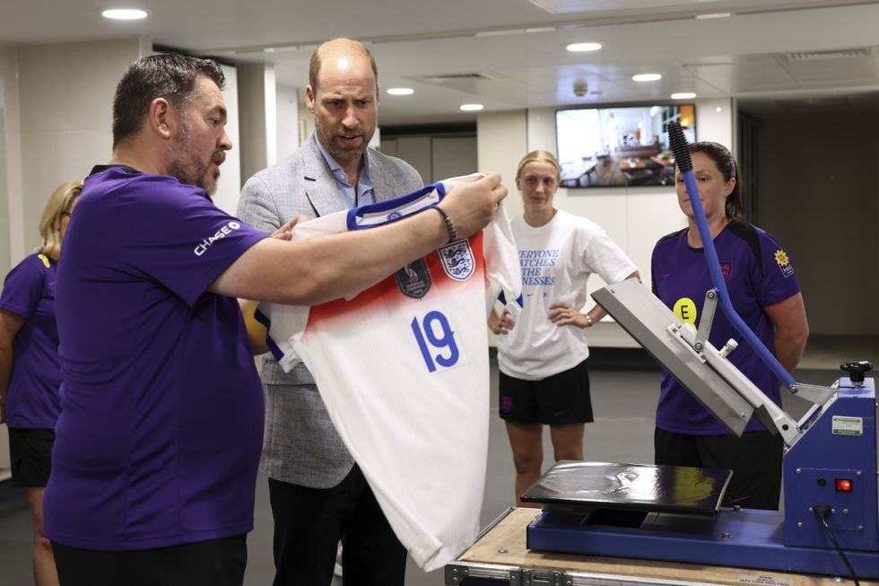 William issues personal good luck message to the Lionesses ahead of Euro 2025