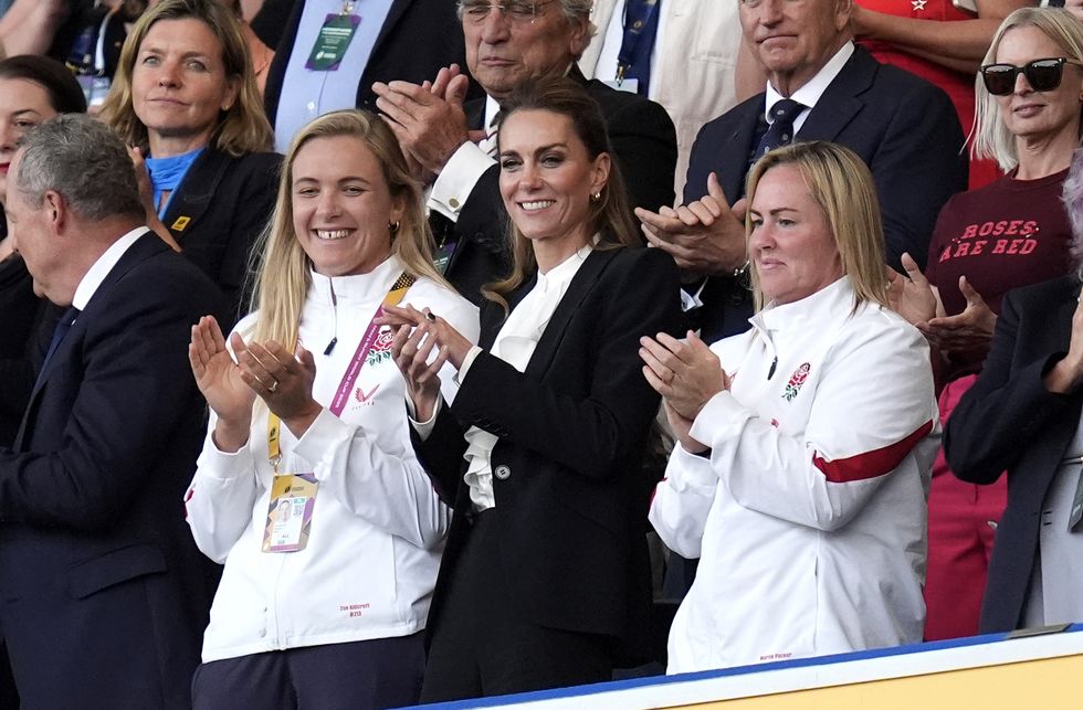 Kate invites Red Roses to Windsor Castle for Rugby World Cup win celebration